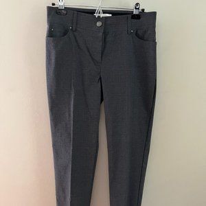 89th & Madison Gray Tapered Trousers 10